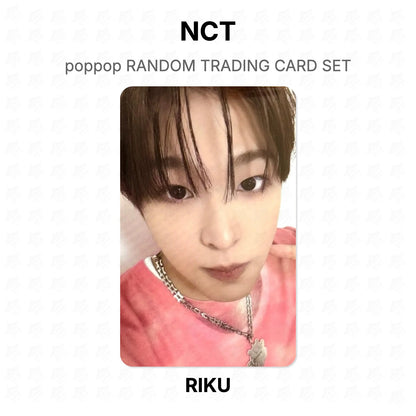 NCT poppop RANDOM TRADING CARD SET Official Photocard