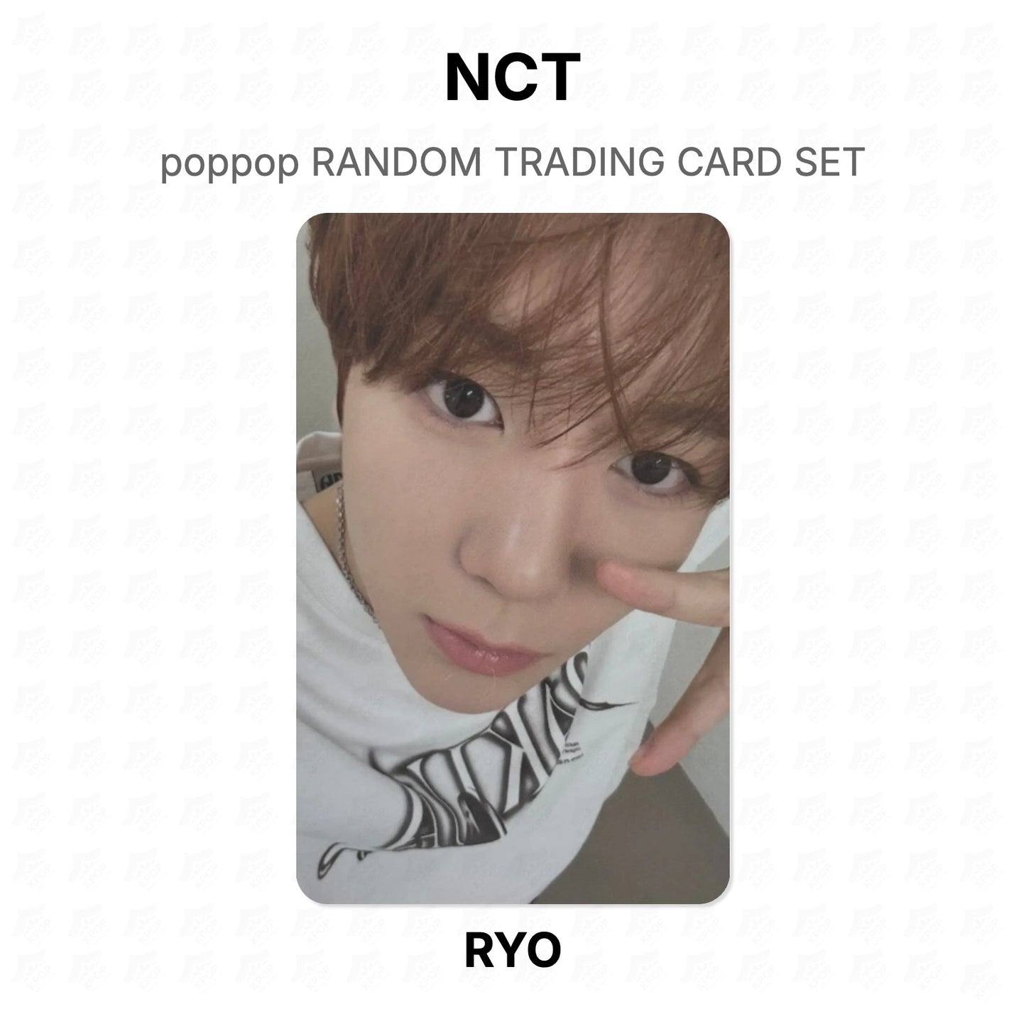 NCT poppop RANDOM TRADING CARD SET Official Photocard