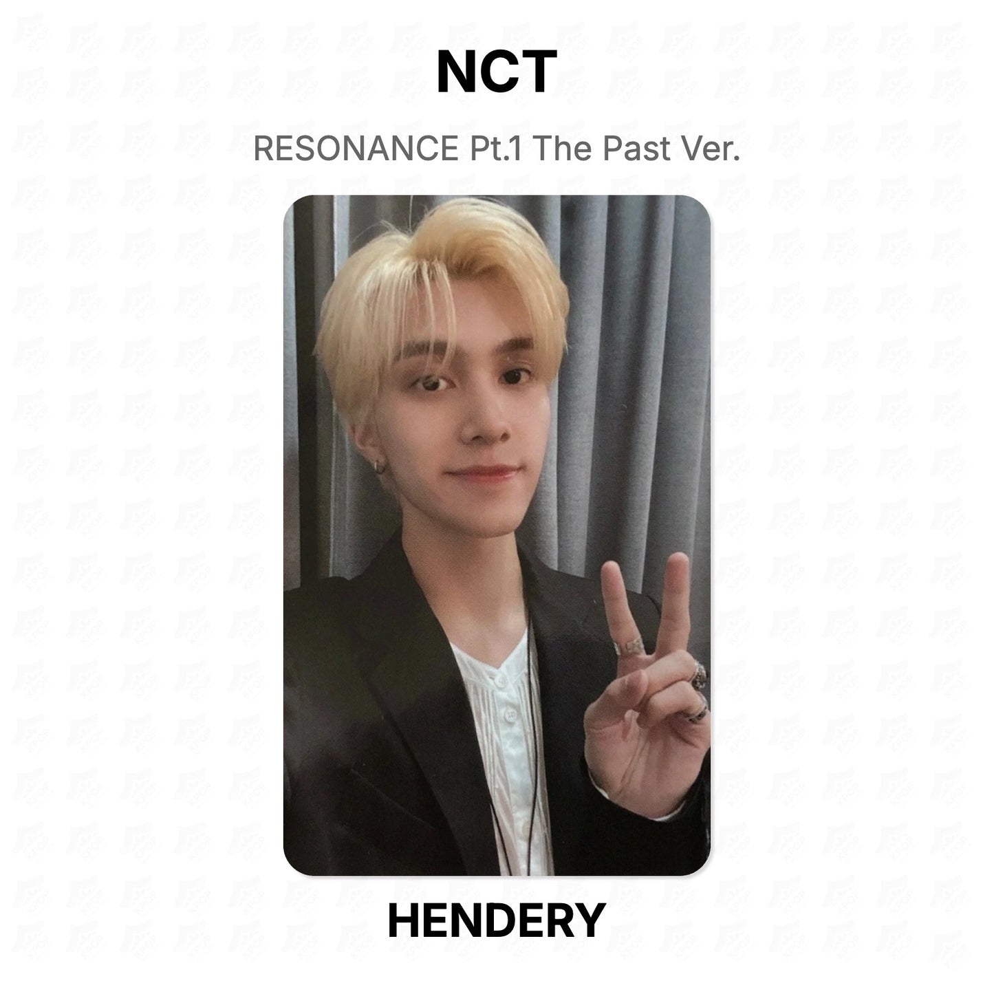 NCT RESONANCE Pt.1 The Past Ver. Official Photocard