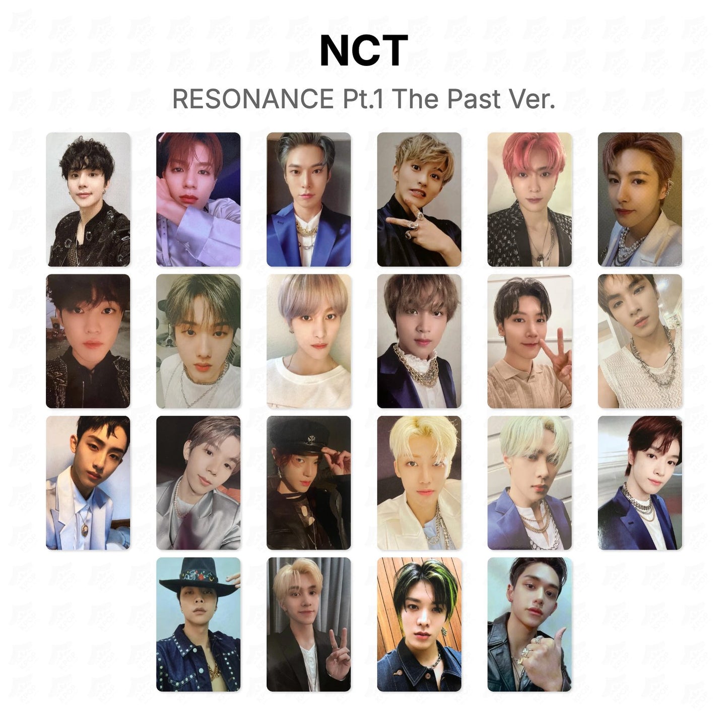 NCT RESONANCE Pt.1 The Past Ver. Official Photocard