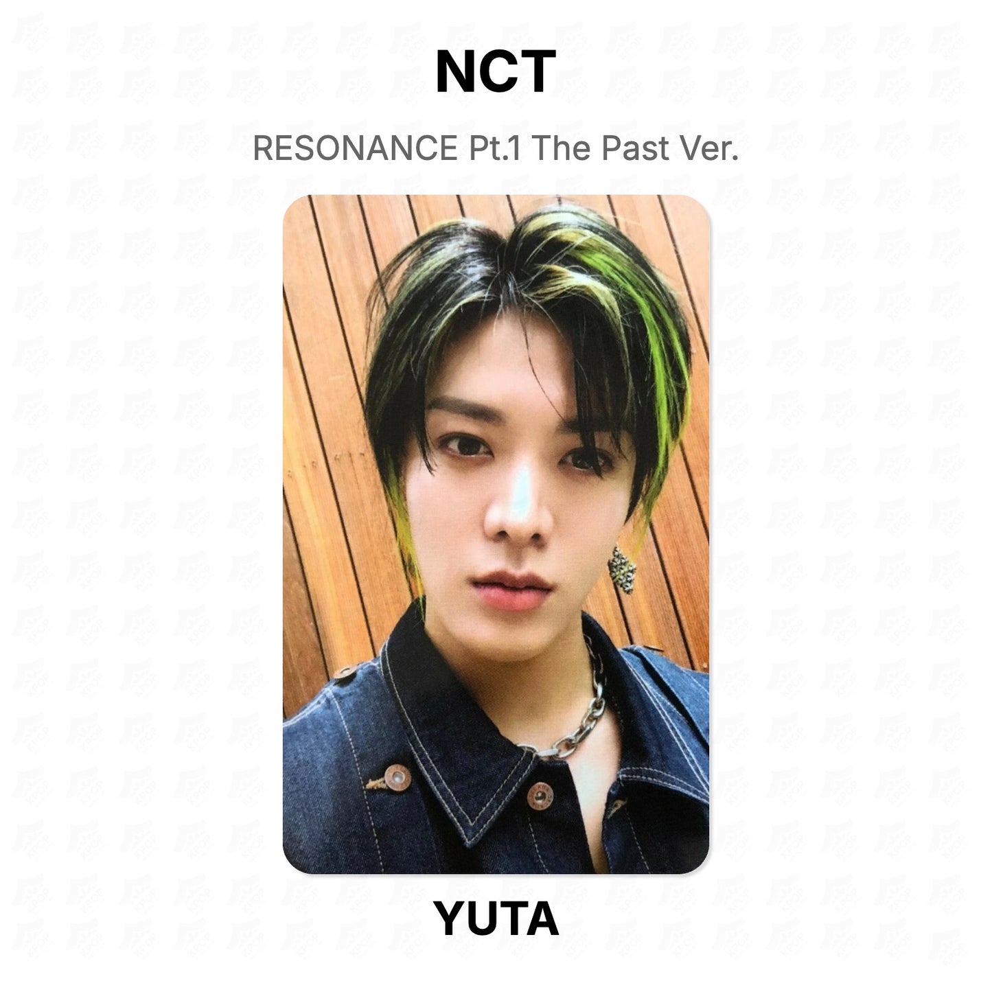 NCT RESONANCE Pt.1 The Past Ver. Official Photocard