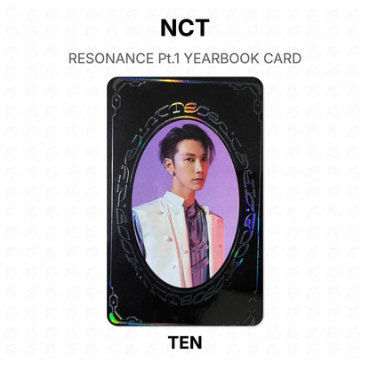 NCT RESONANCE Pt.1 YEARBOOK CARD Official Photocard