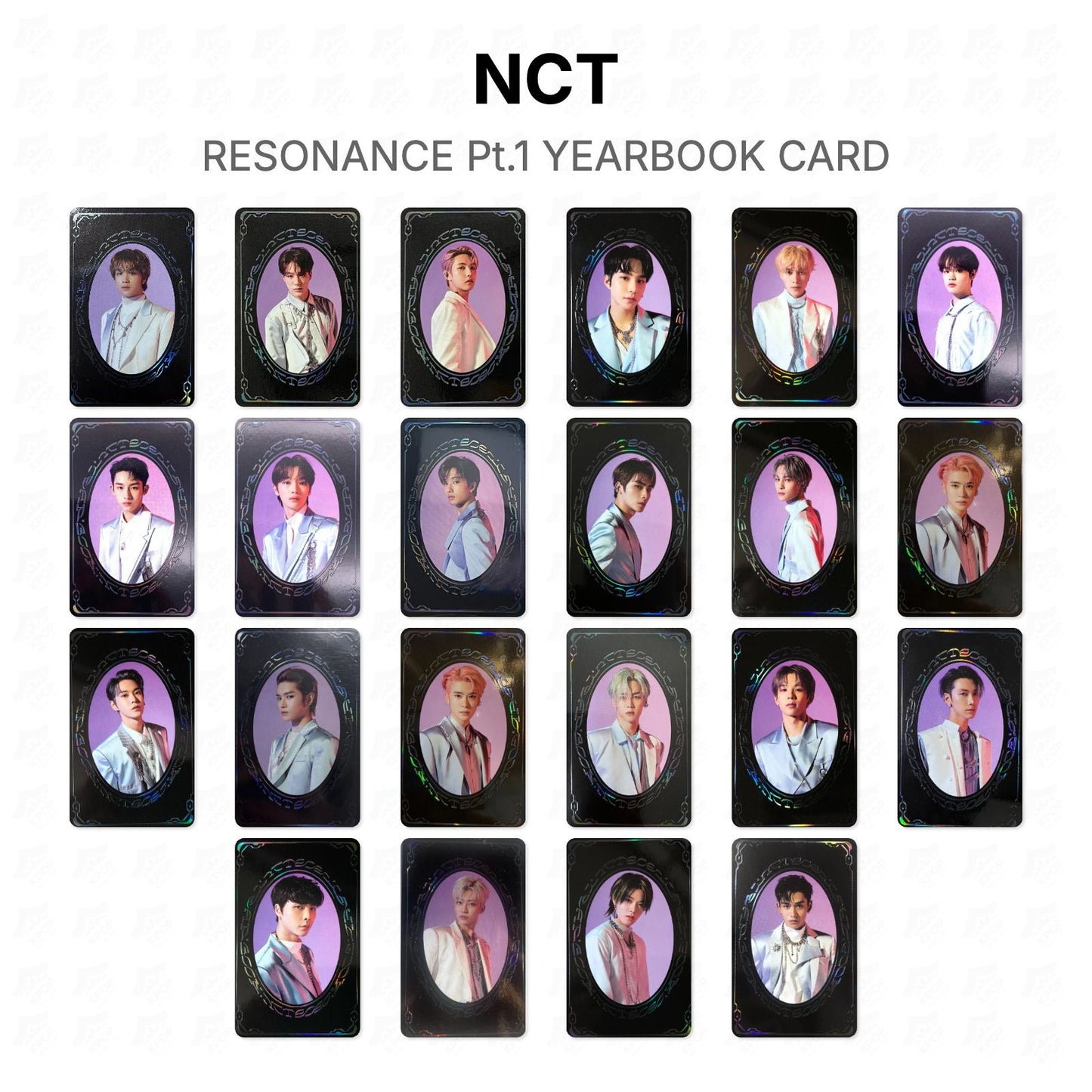 NCT RESONANCE Pt.1 YEARBOOK CARD Official Photocard