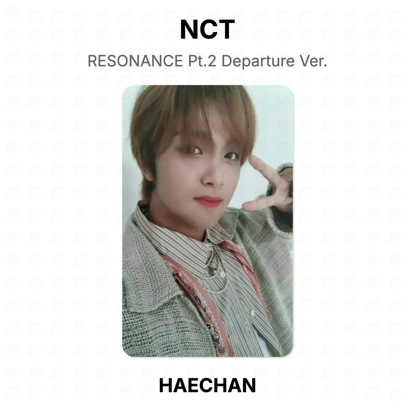NCT RESONANCE Pt.2 Departure Ver. Official Photocard