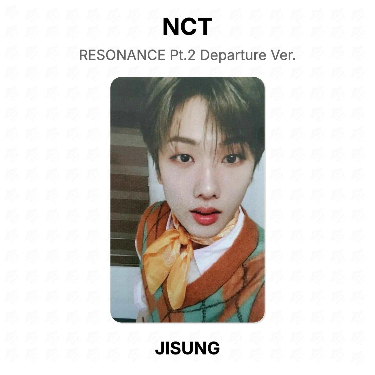 NCT RESONANCE Pt.2 Departure Ver. Official Photocard