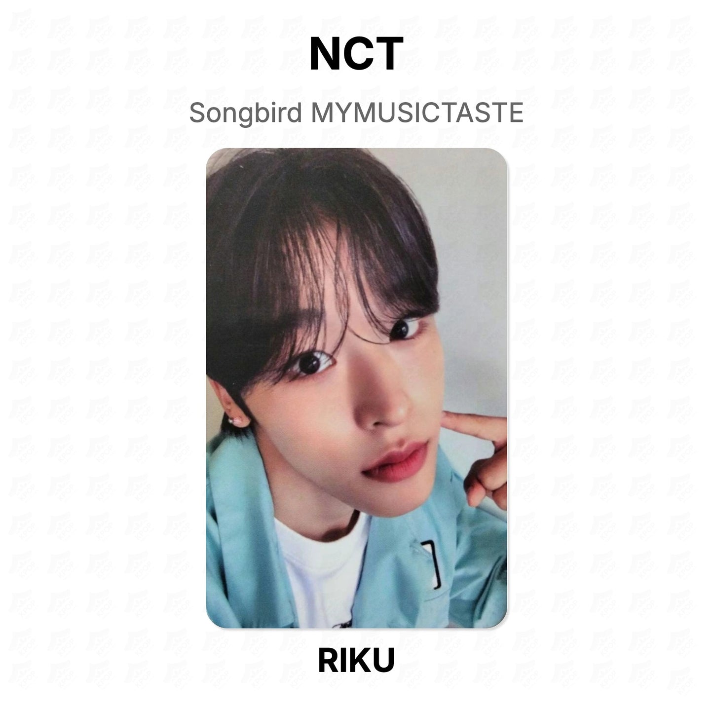 NCT Songbird MYMUSICTASTE Official Photocard