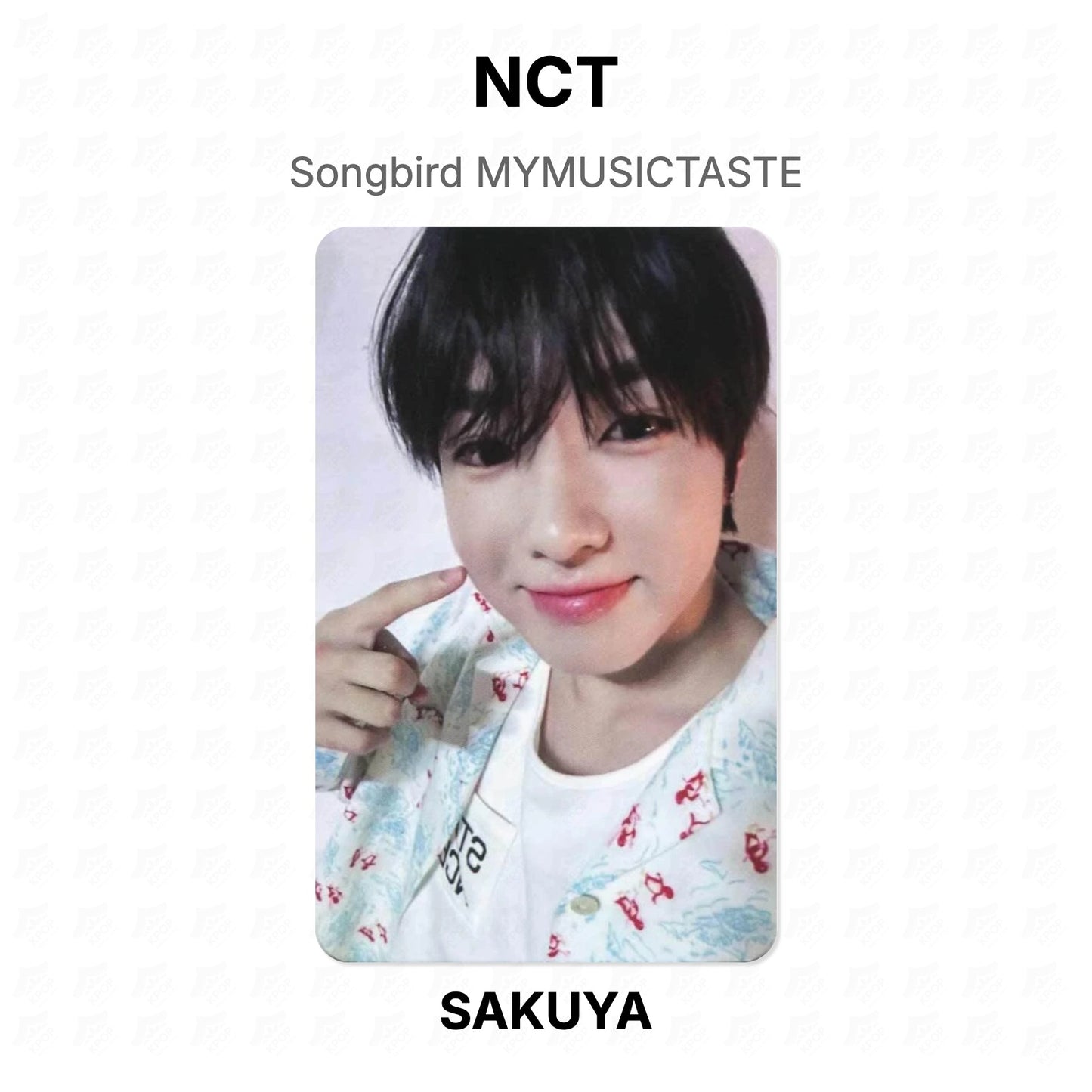 NCT Songbird MYMUSICTASTE Official Photocard