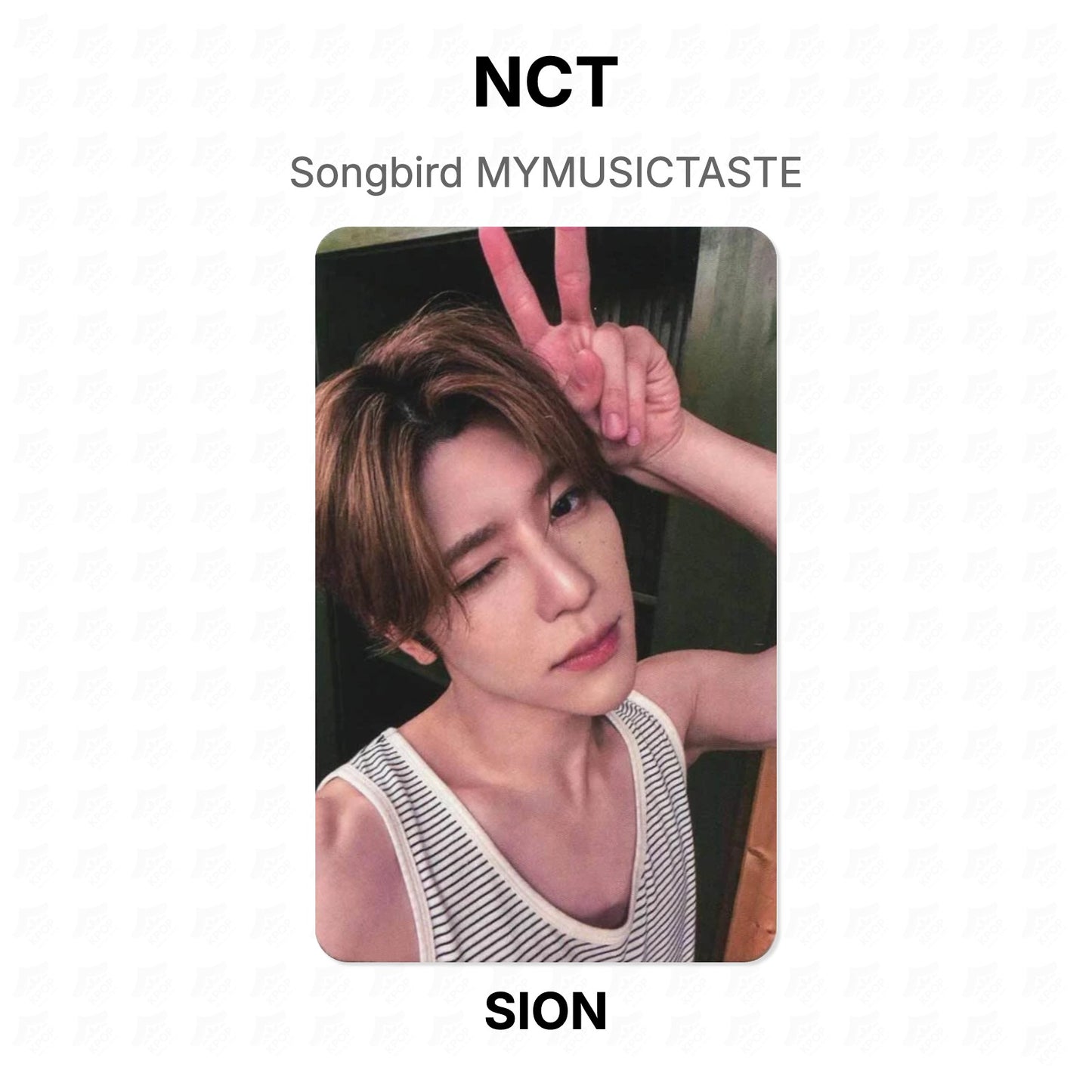 NCT Songbird MYMUSICTASTE Official Photocard