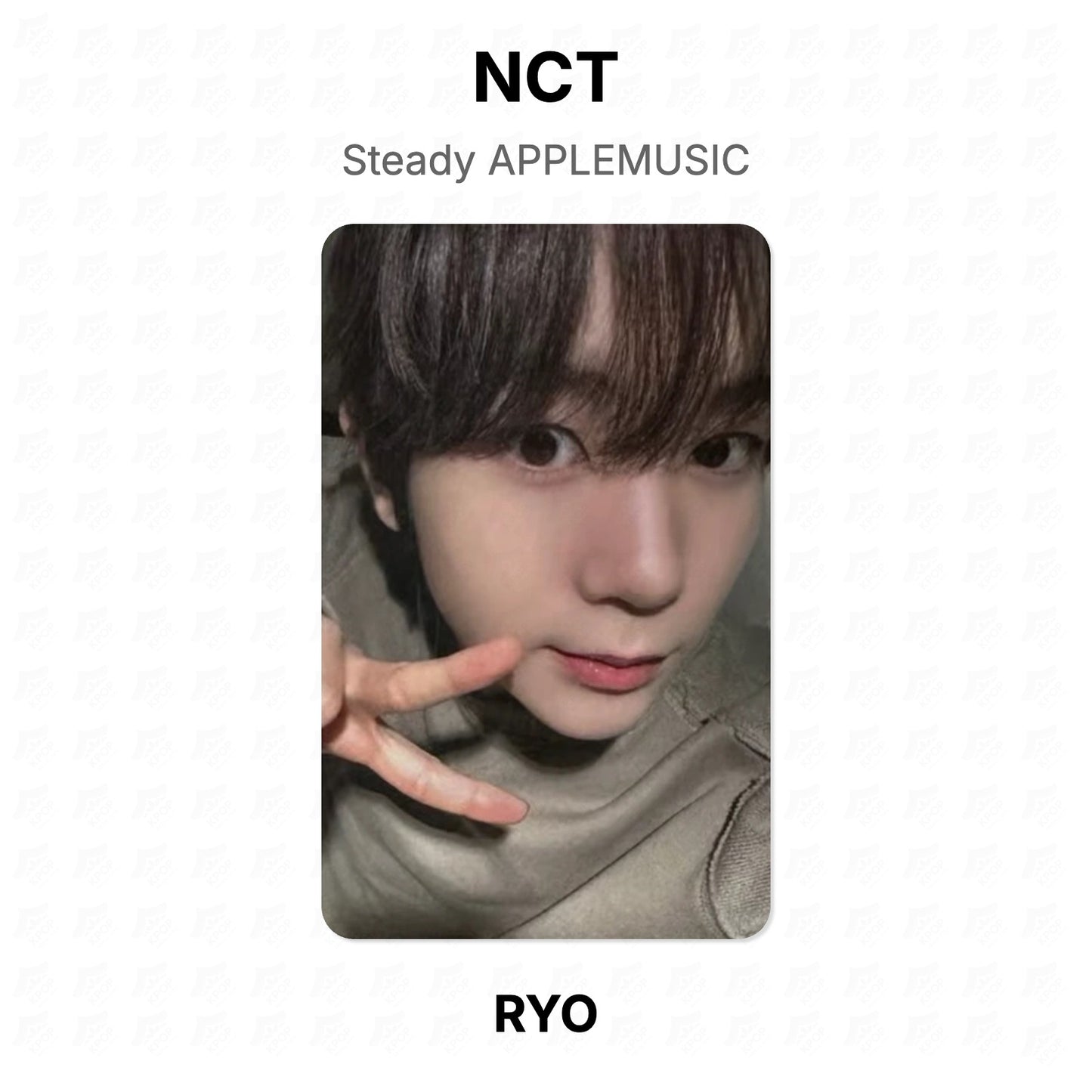 NCT Steady APPLEMUSIC Official Photocard