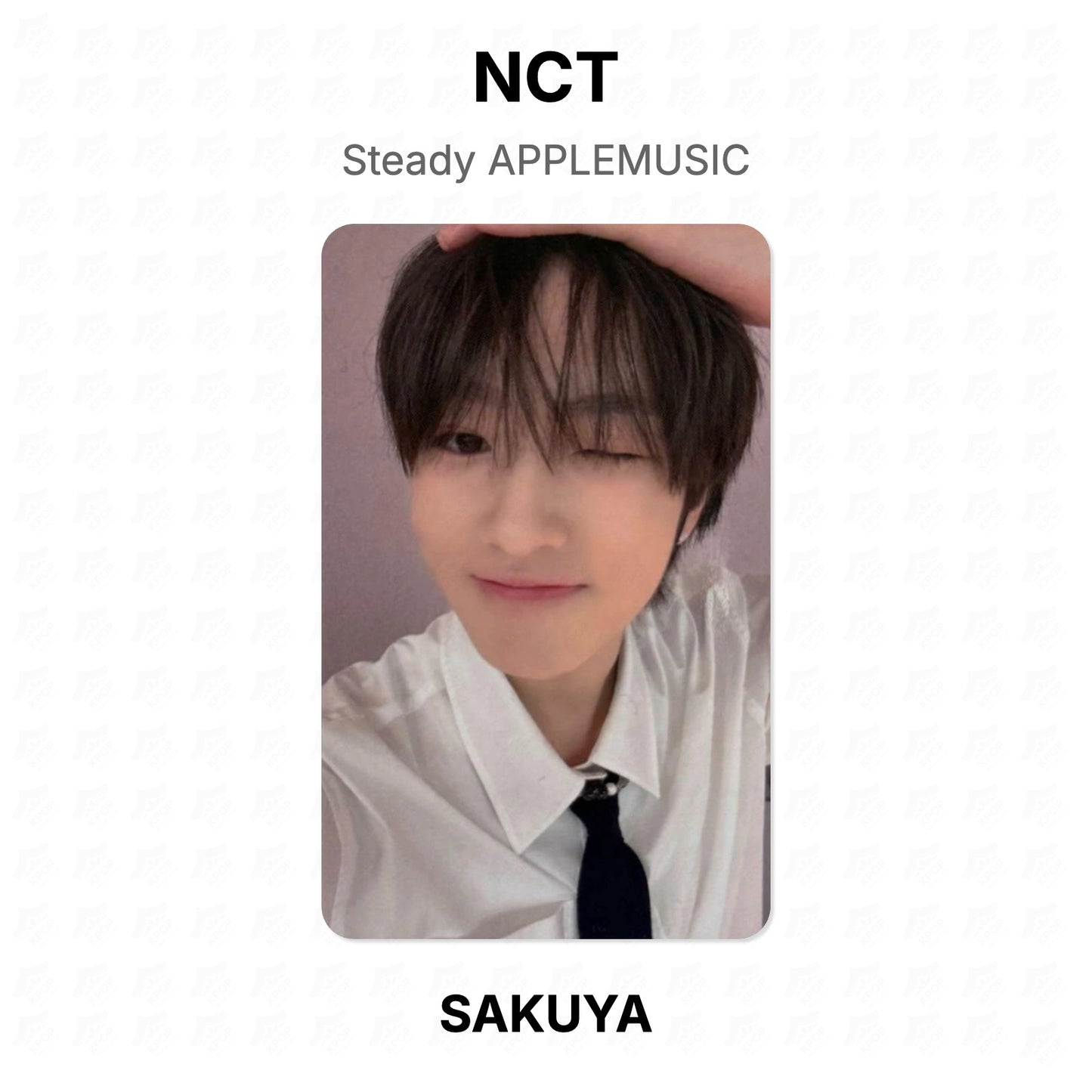 NCT Steady APPLEMUSIC Official Photocard