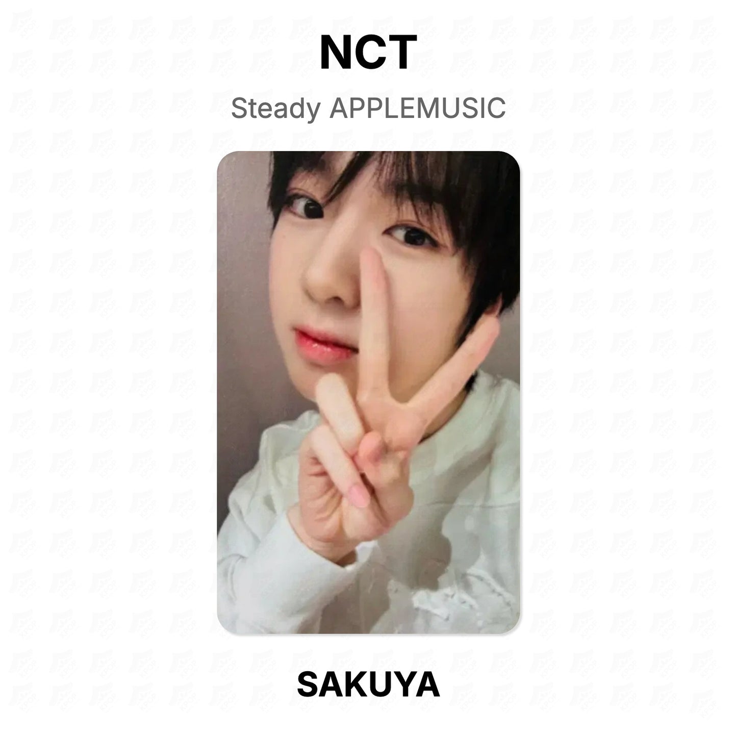 NCT Steady APPLEMUSIC Official Photocard