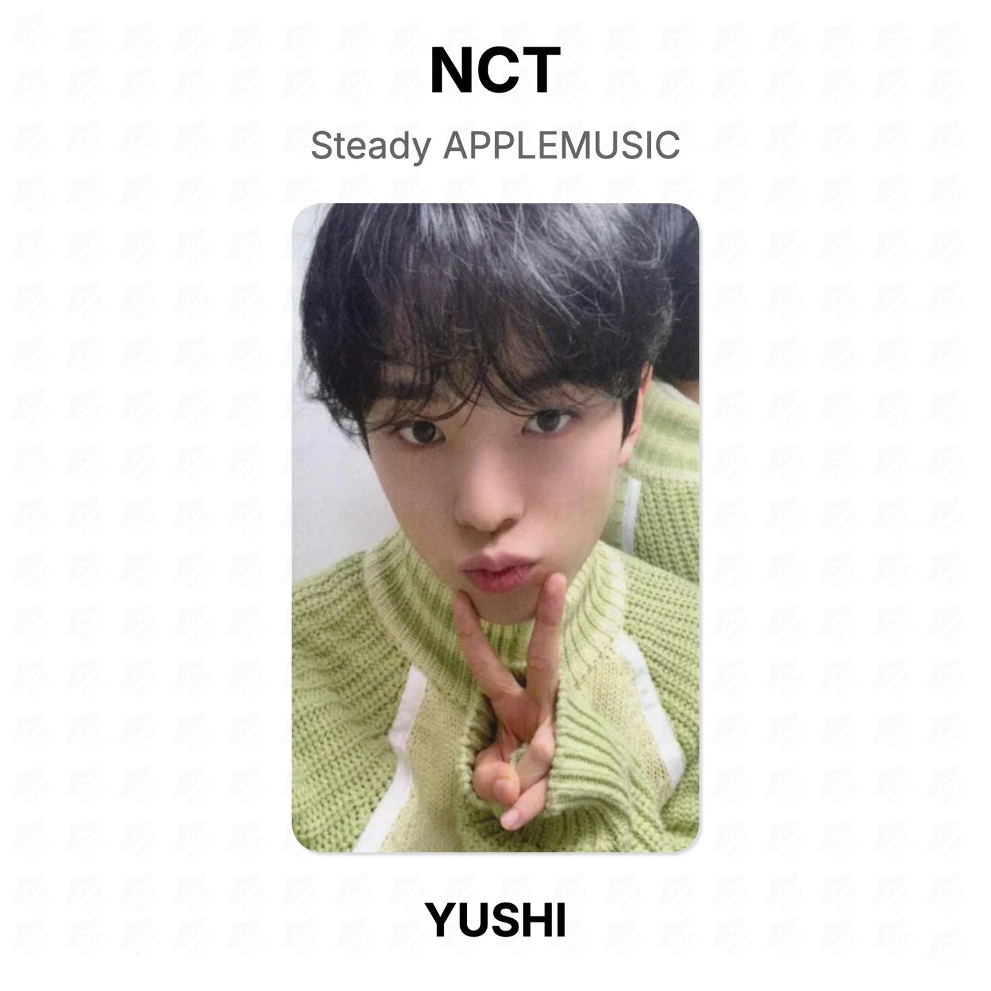 NCT Steady APPLEMUSIC Official Photocard