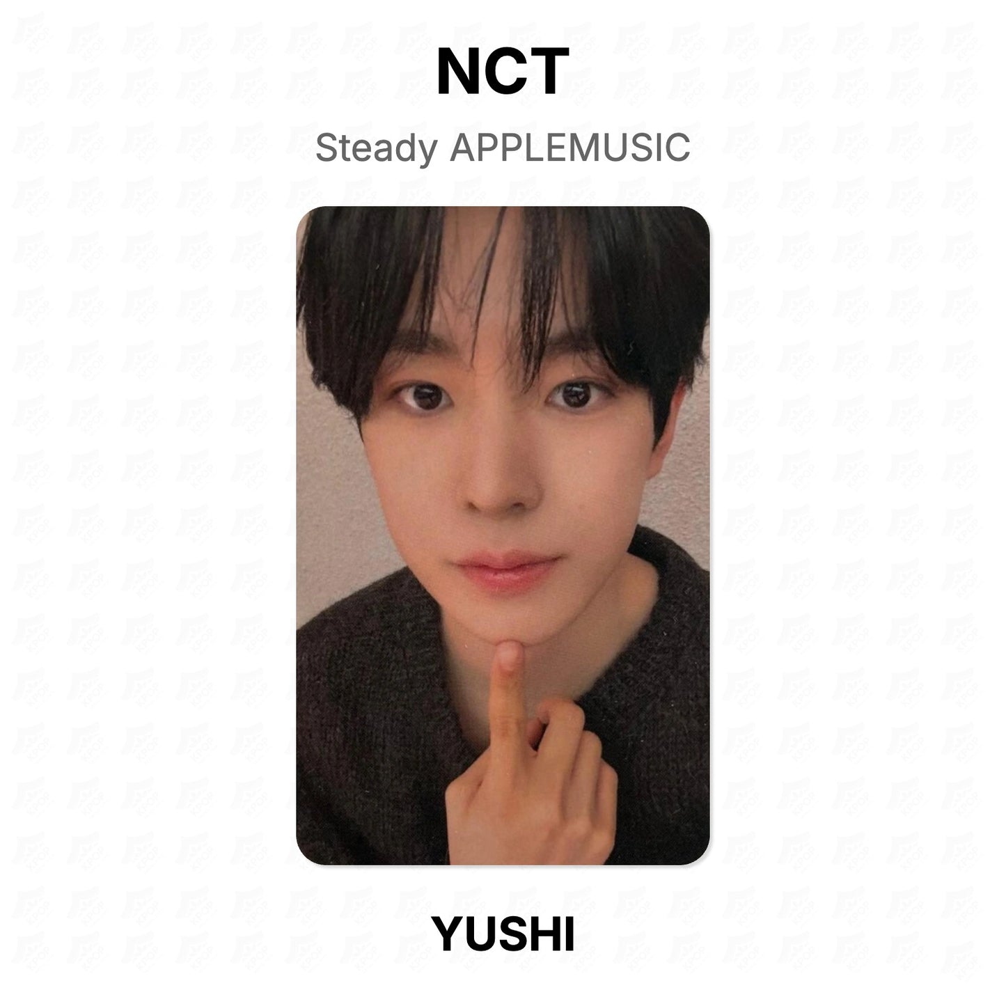 NCT Steady APPLEMUSIC Official Photocard