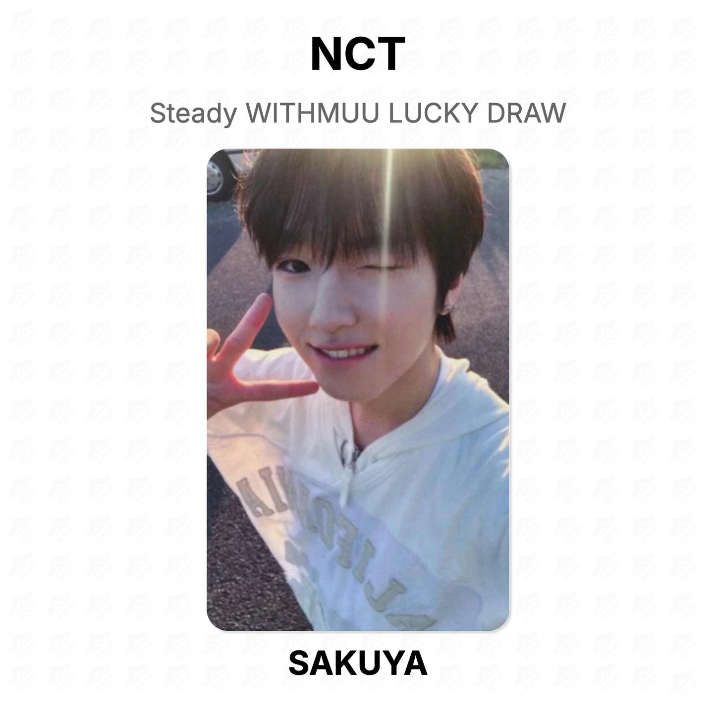 NCT Steady WITHMUU LUCKY DRAW Official Photocard