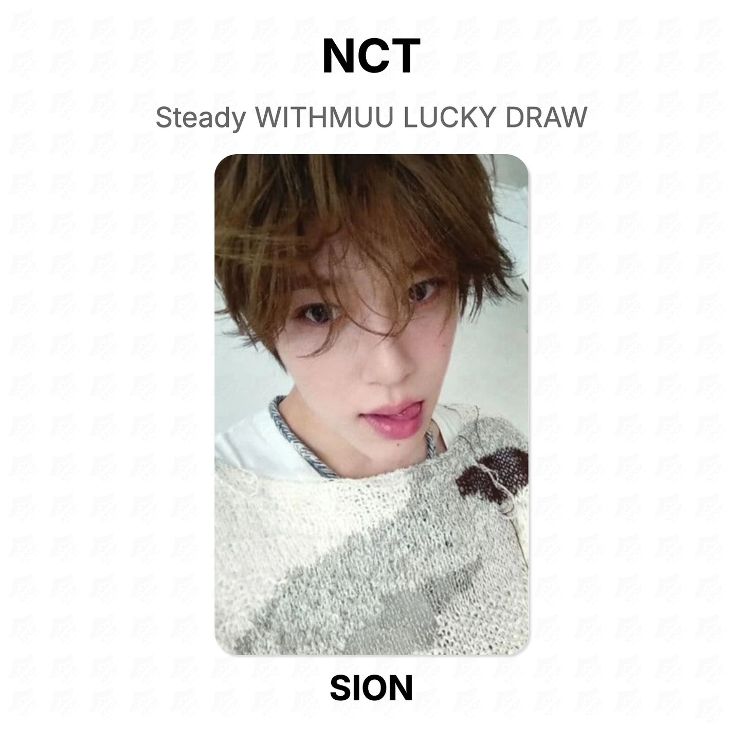 NCT Steady WITHMUU LUCKY DRAW Official Photocard