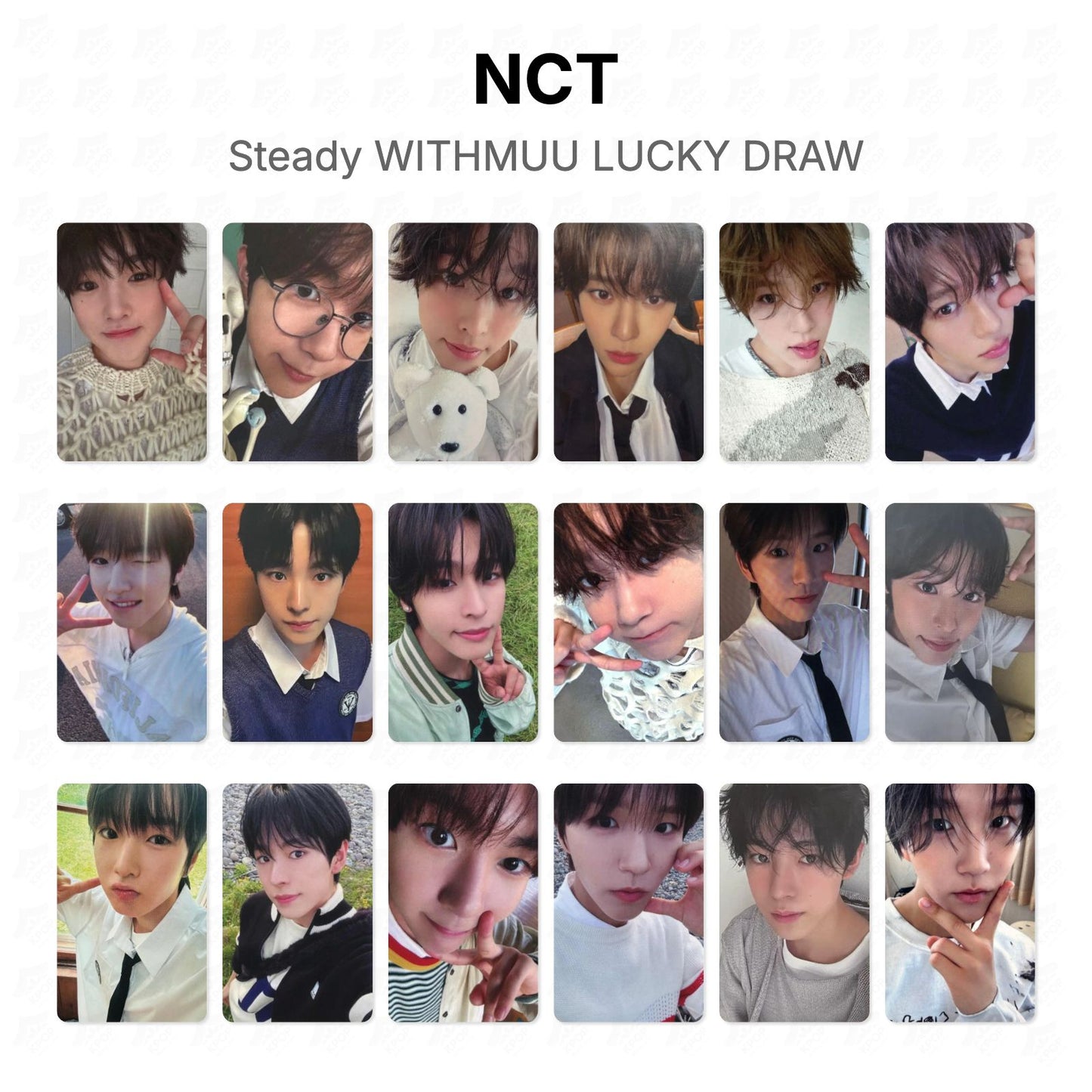 NCT Steady WITHMUU LUCKY DRAW Official Photocard