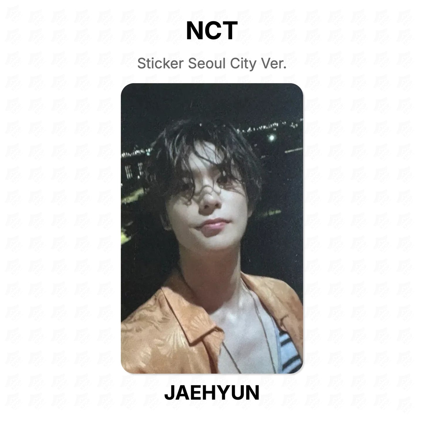 NCT Sticker Seoul City Ver. Official Photocard