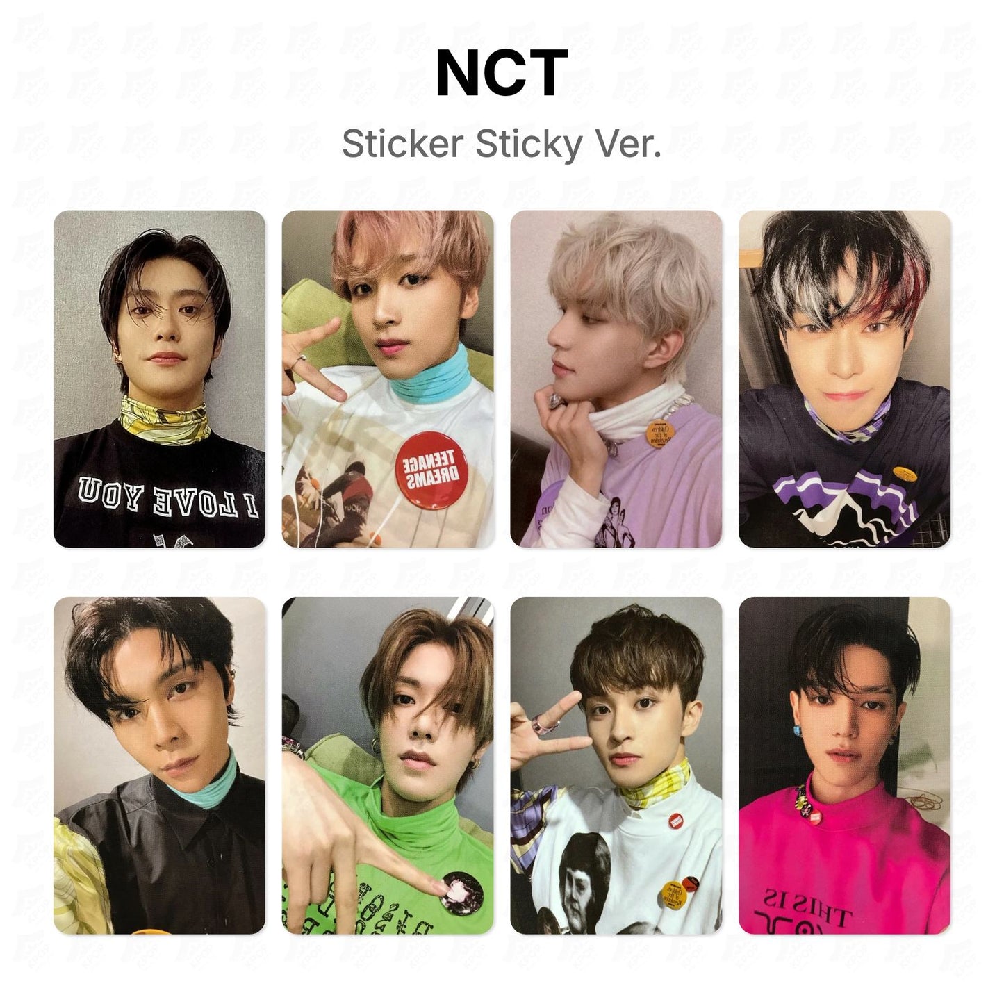 NCT Sticker Sticky Ver. Official Photocard