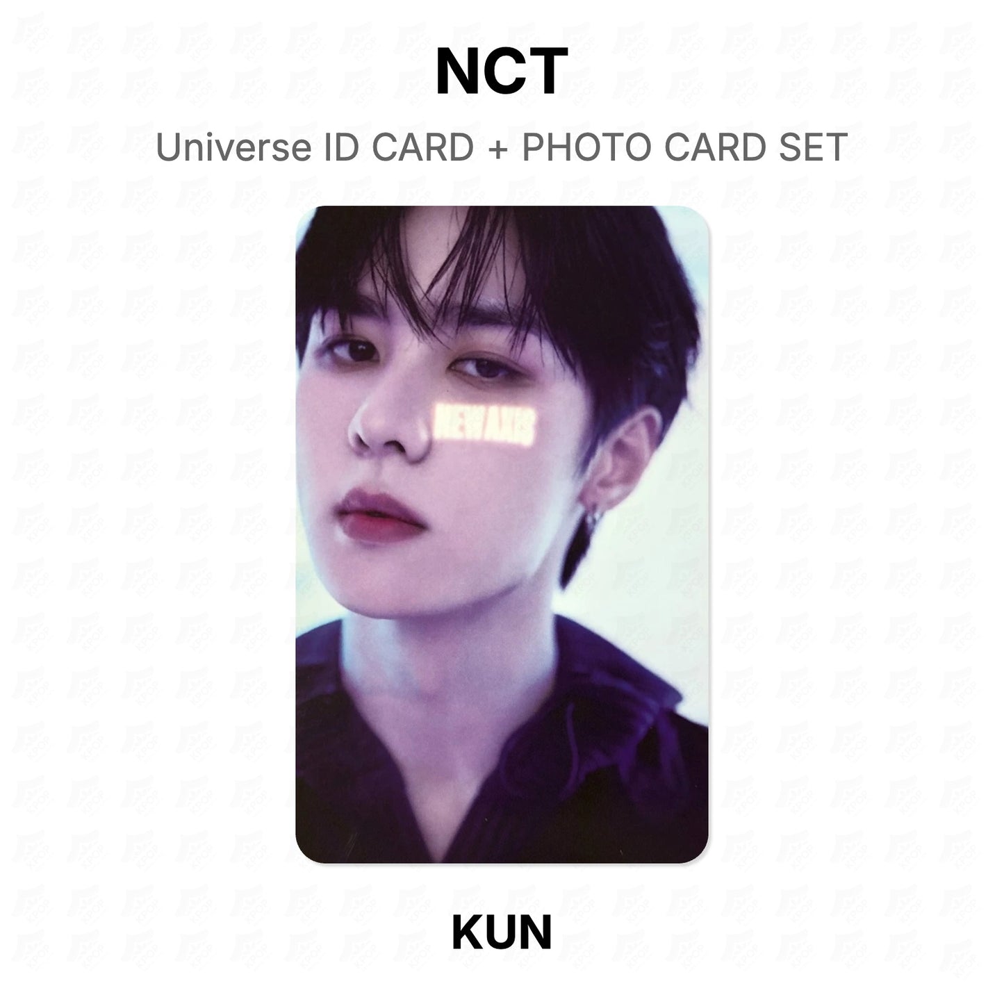 NCT Universe ID CARD + PHOTO CARD SET Official Photocard