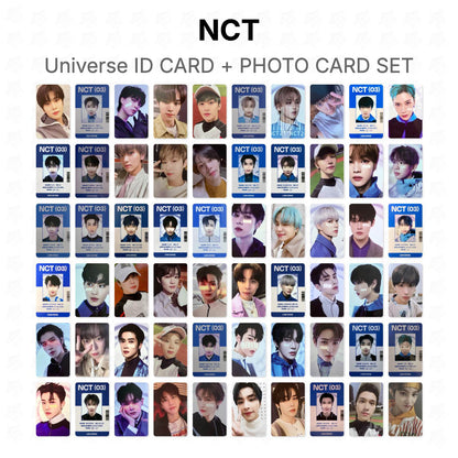 NCT Universe ID CARD + PHOTO CARD SET Official Photocard