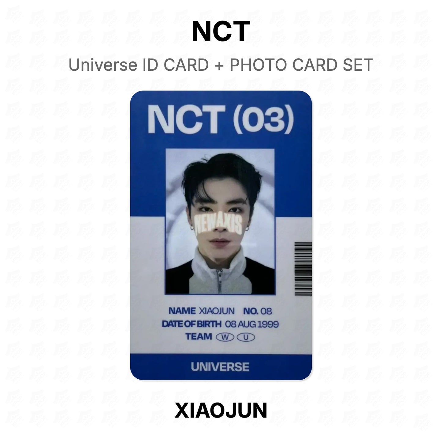 NCT Universe ID CARD + PHOTO CARD SET Official Photocard