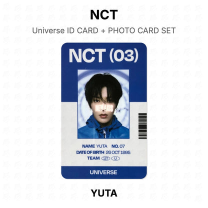 NCT Universe ID CARD + PHOTO CARD SET Official Photocard