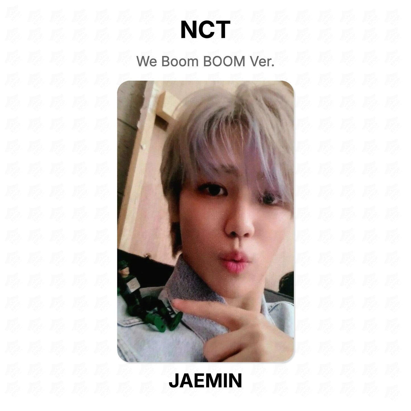 NCT We Boom BOOM Ver. Official Photocard