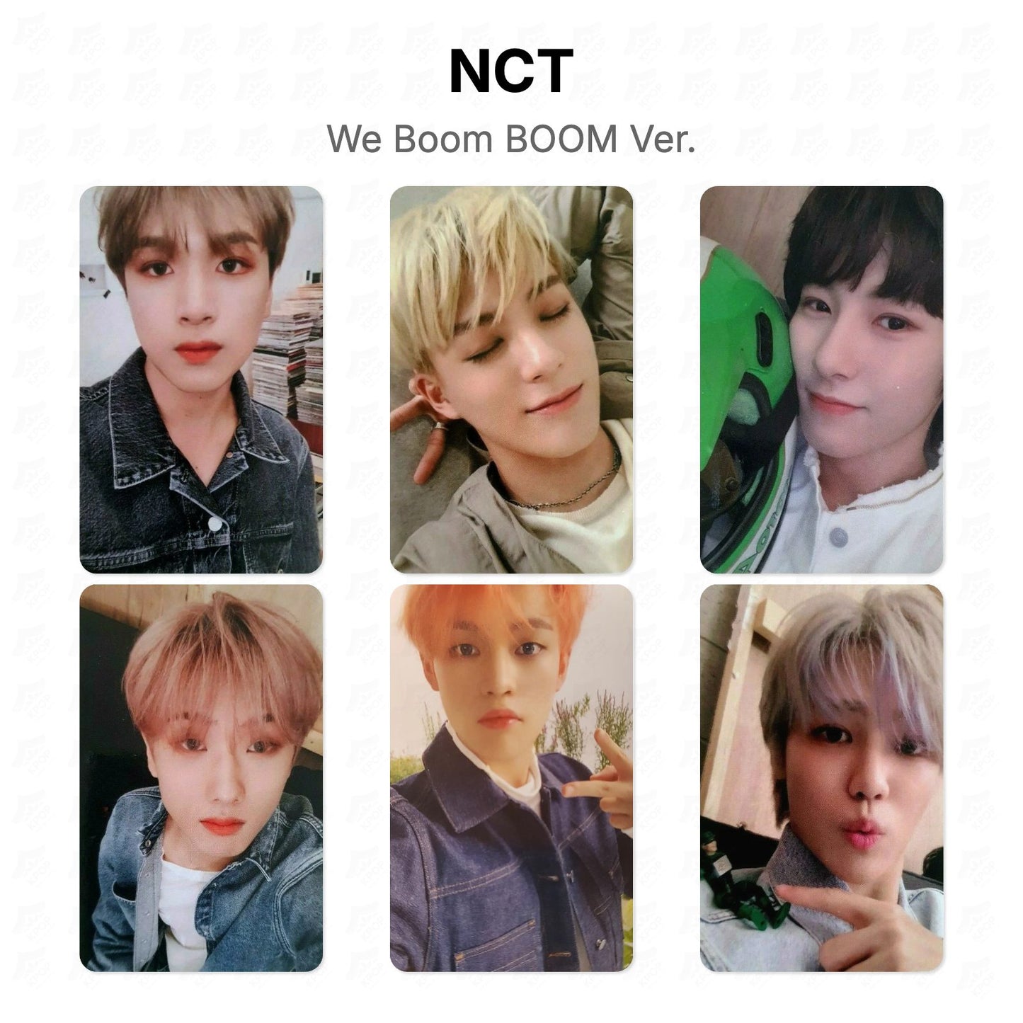 NCT We Boom BOOM Ver. Official Photocard