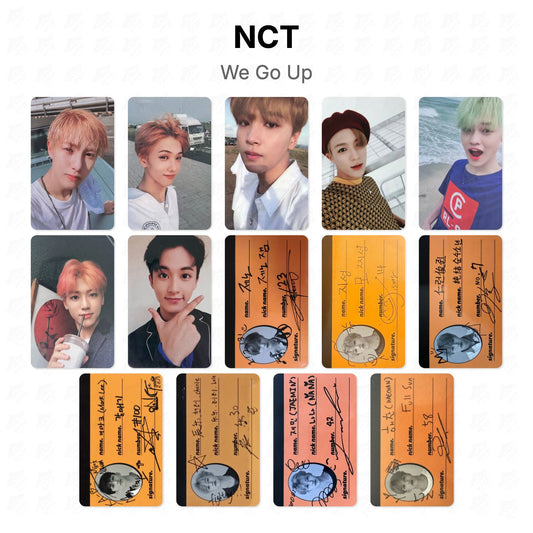 NCT We Go Up Official Photocard