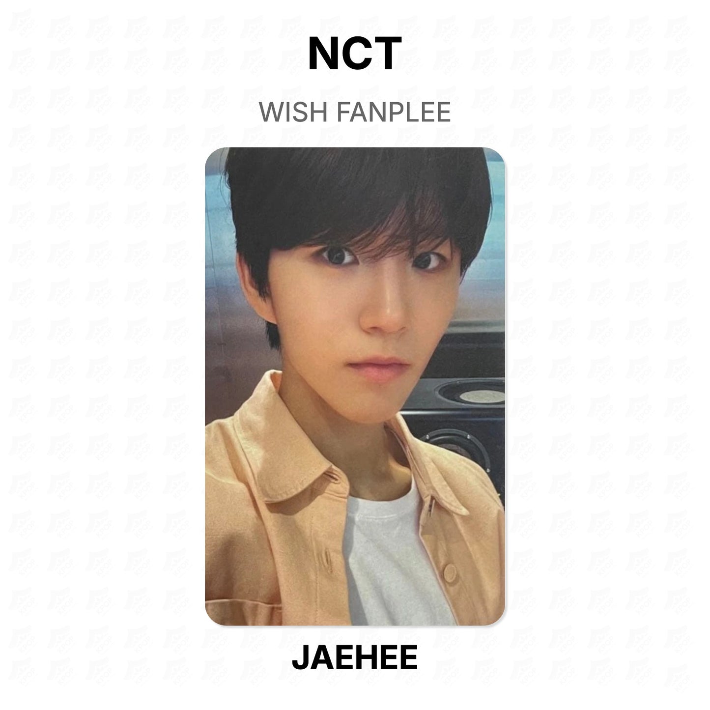 NCT WISH FANPLEE Official Photocard