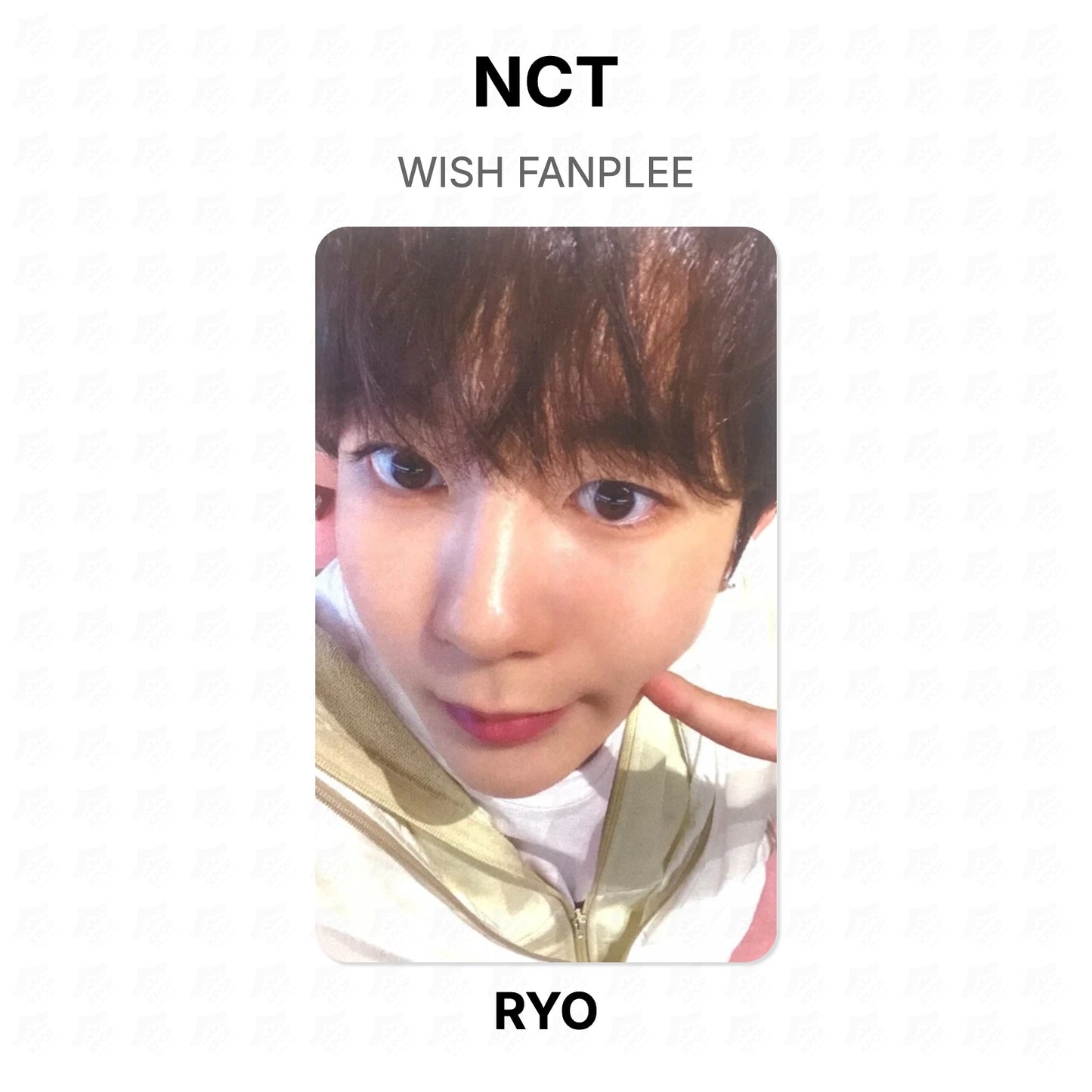 NCT WISH FANPLEE Official Photocard