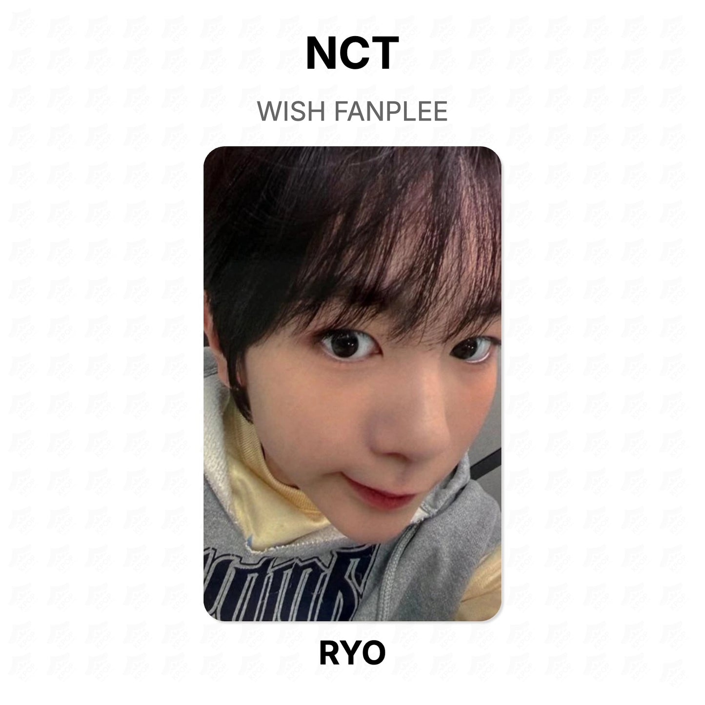 NCT WISH FANPLEE Official Photocard