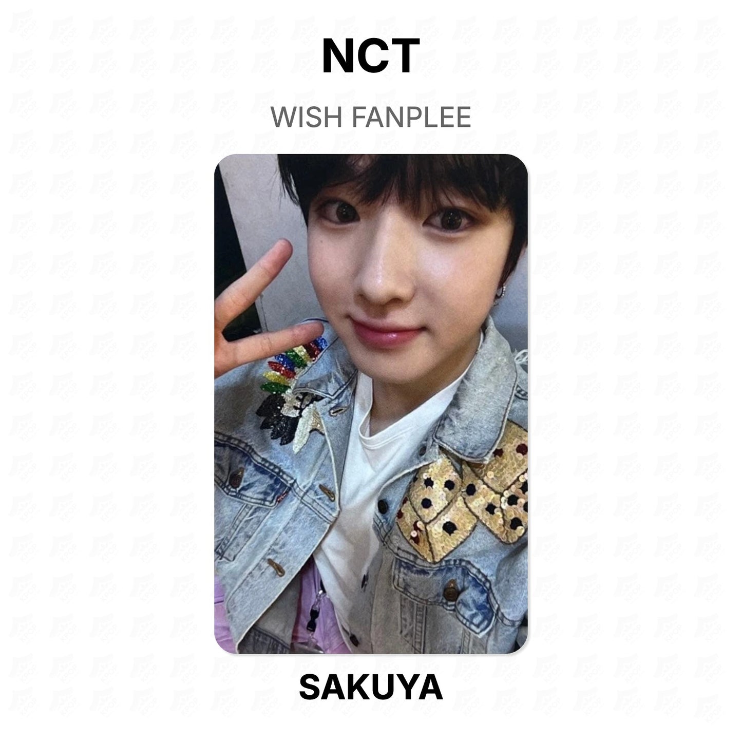 NCT WISH FANPLEE Official Photocard