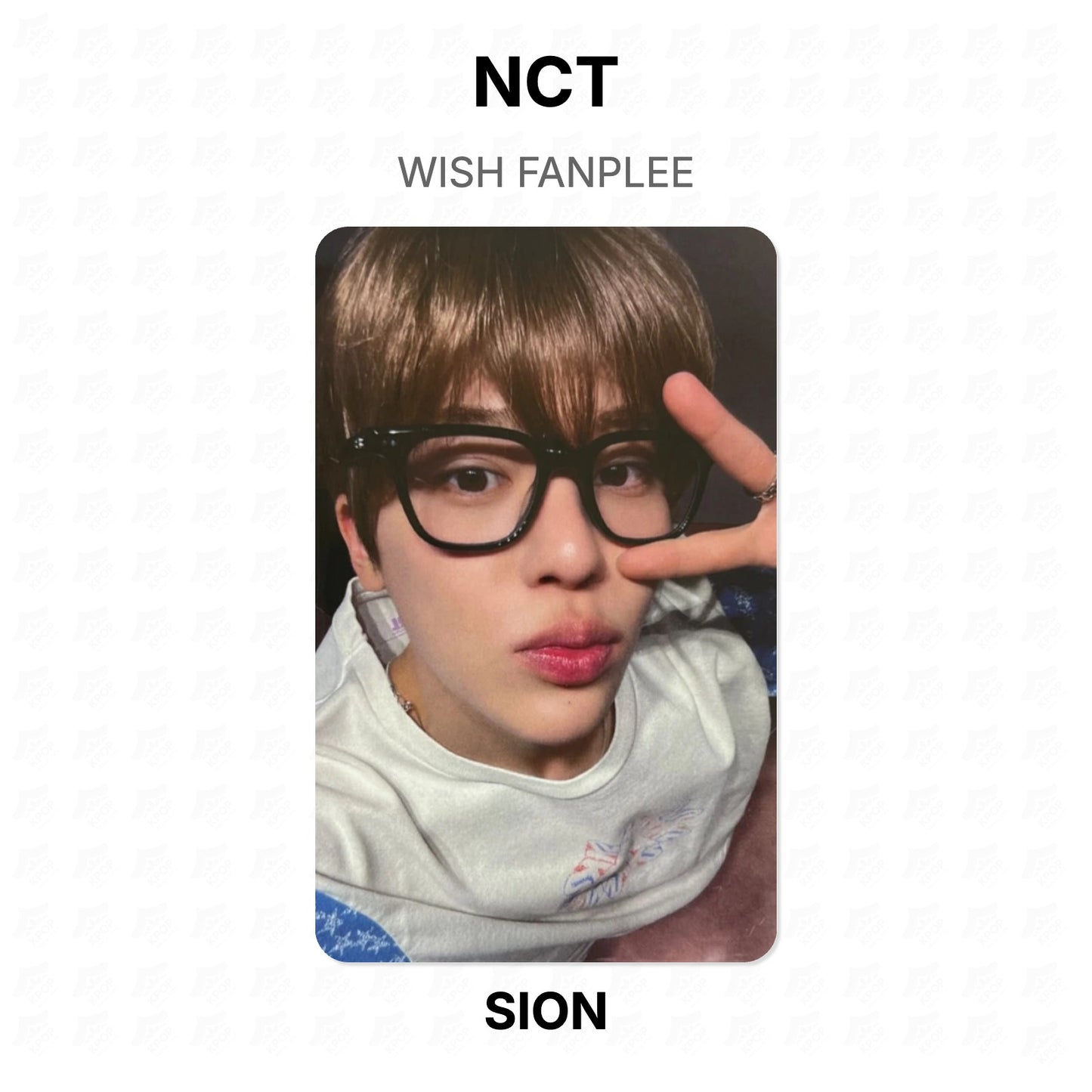 NCT WISH FANPLEE Official Photocard