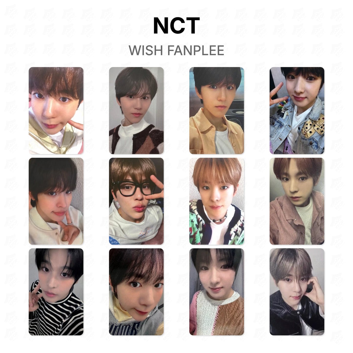 NCT WISH FANPLEE Official Photocard