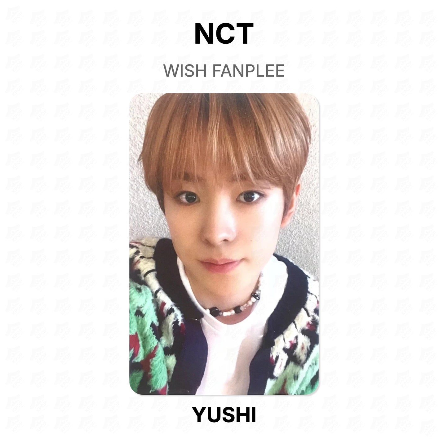 NCT WISH FANPLEE Official Photocard