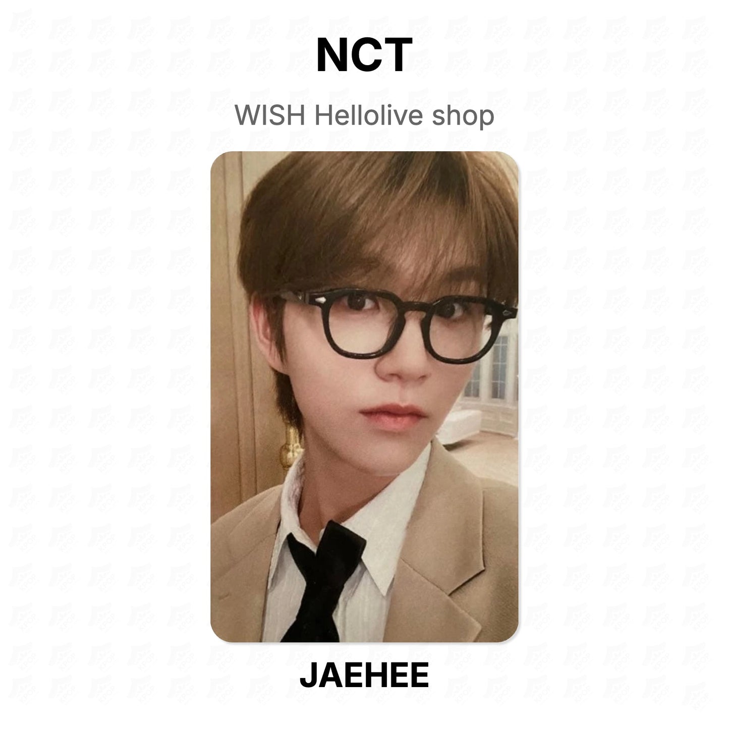 NCT WISH Hellolive shop Official Photocard