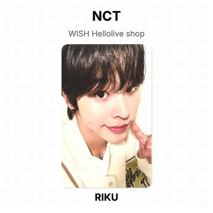 NCT WISH Hellolive shop Official Photocard