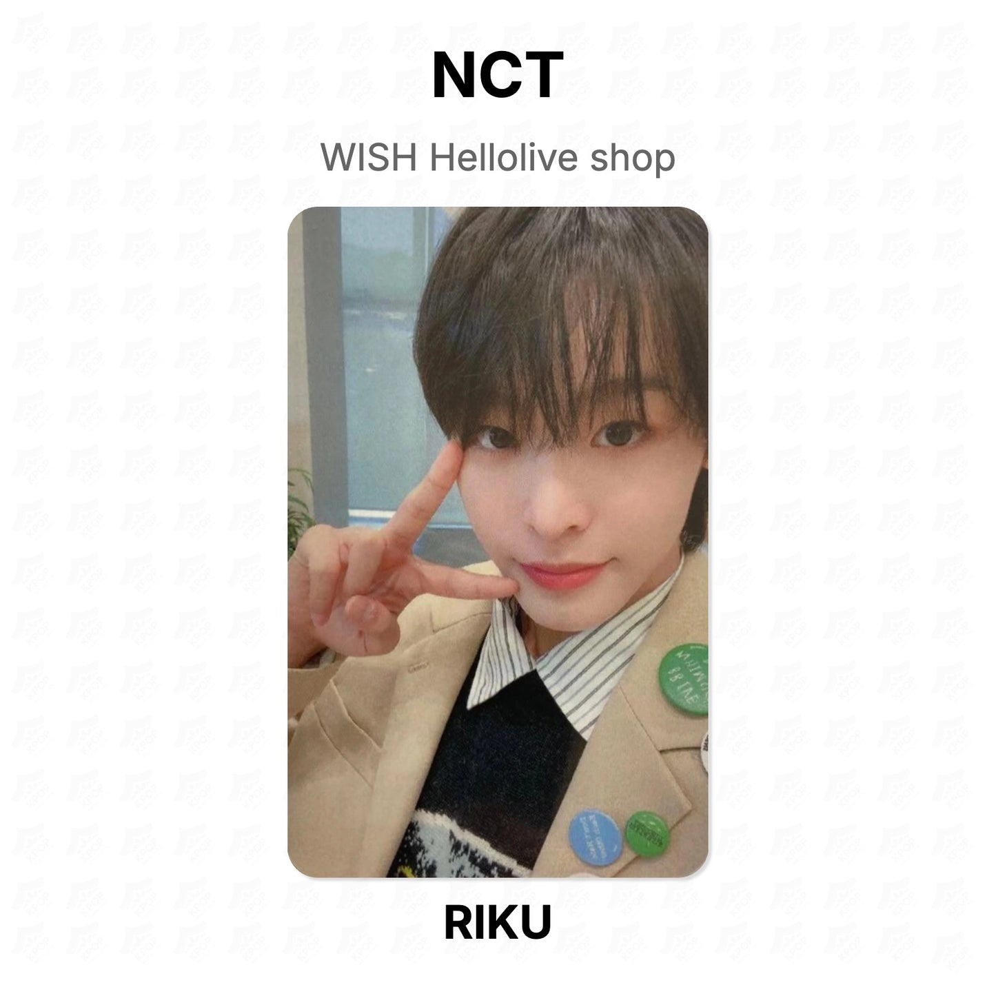 NCT WISH Hellolive shop Official Photocard