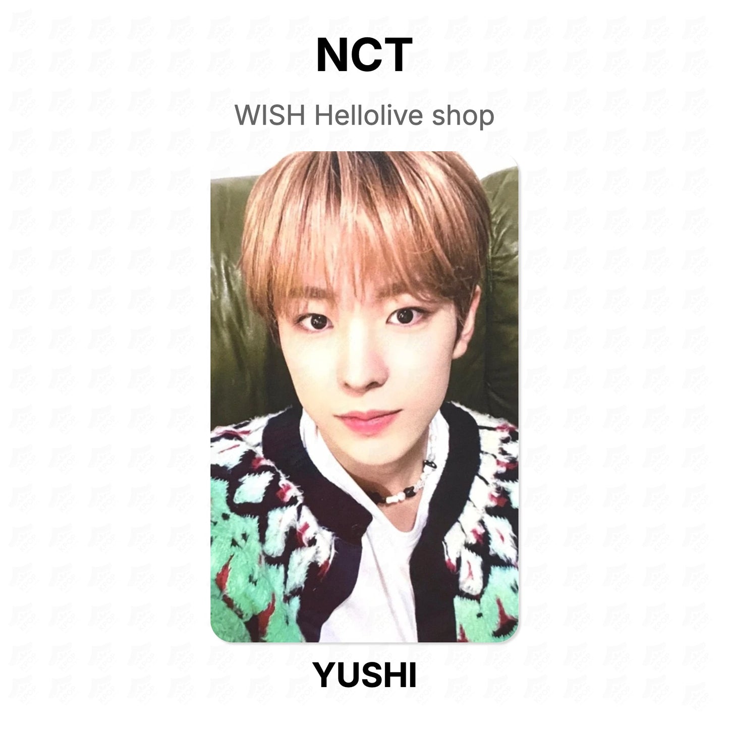 NCT WISH Hellolive shop Official Photocard