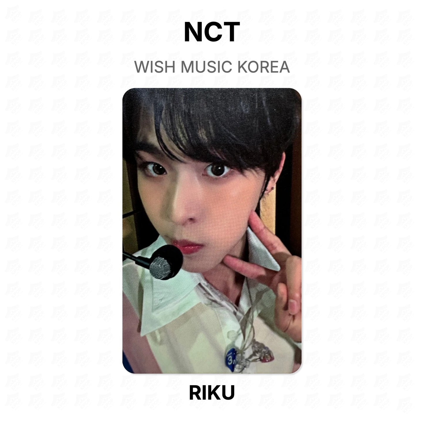 NCT WISH MUSIC KOREA Official Photocard