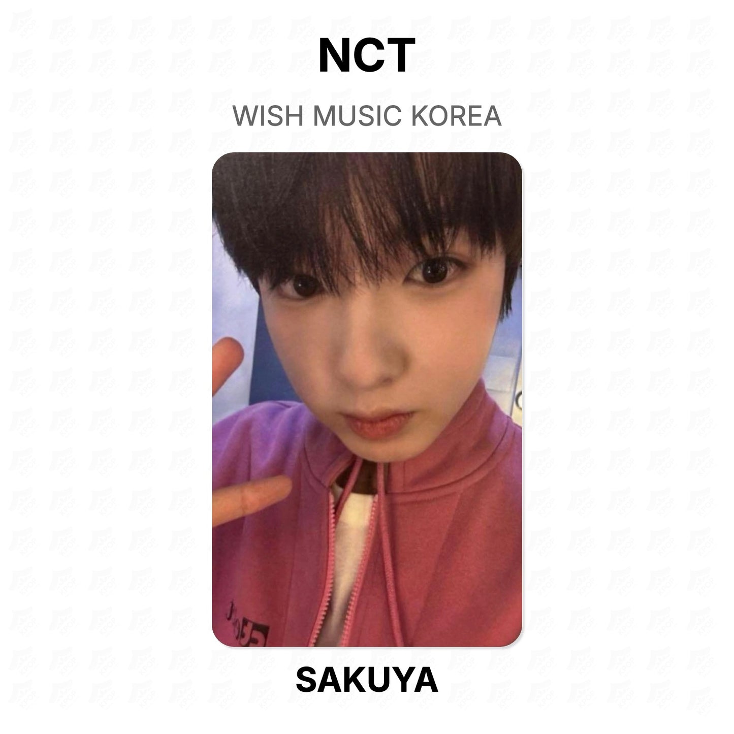 NCT WISH MUSIC KOREA Official Photocard