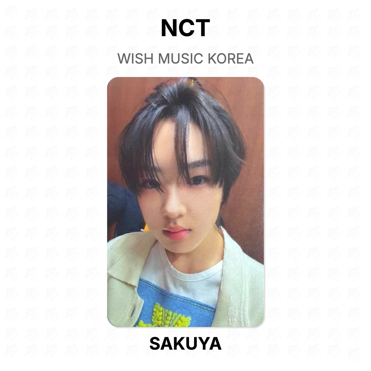 NCT WISH MUSIC KOREA Official Photocard