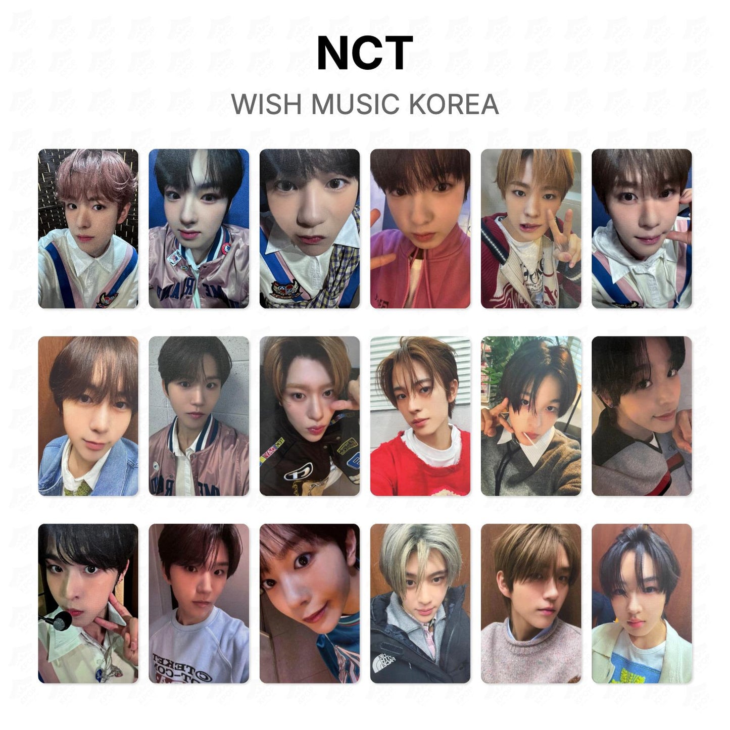 NCT WISH MUSIC KOREA Official Photocard