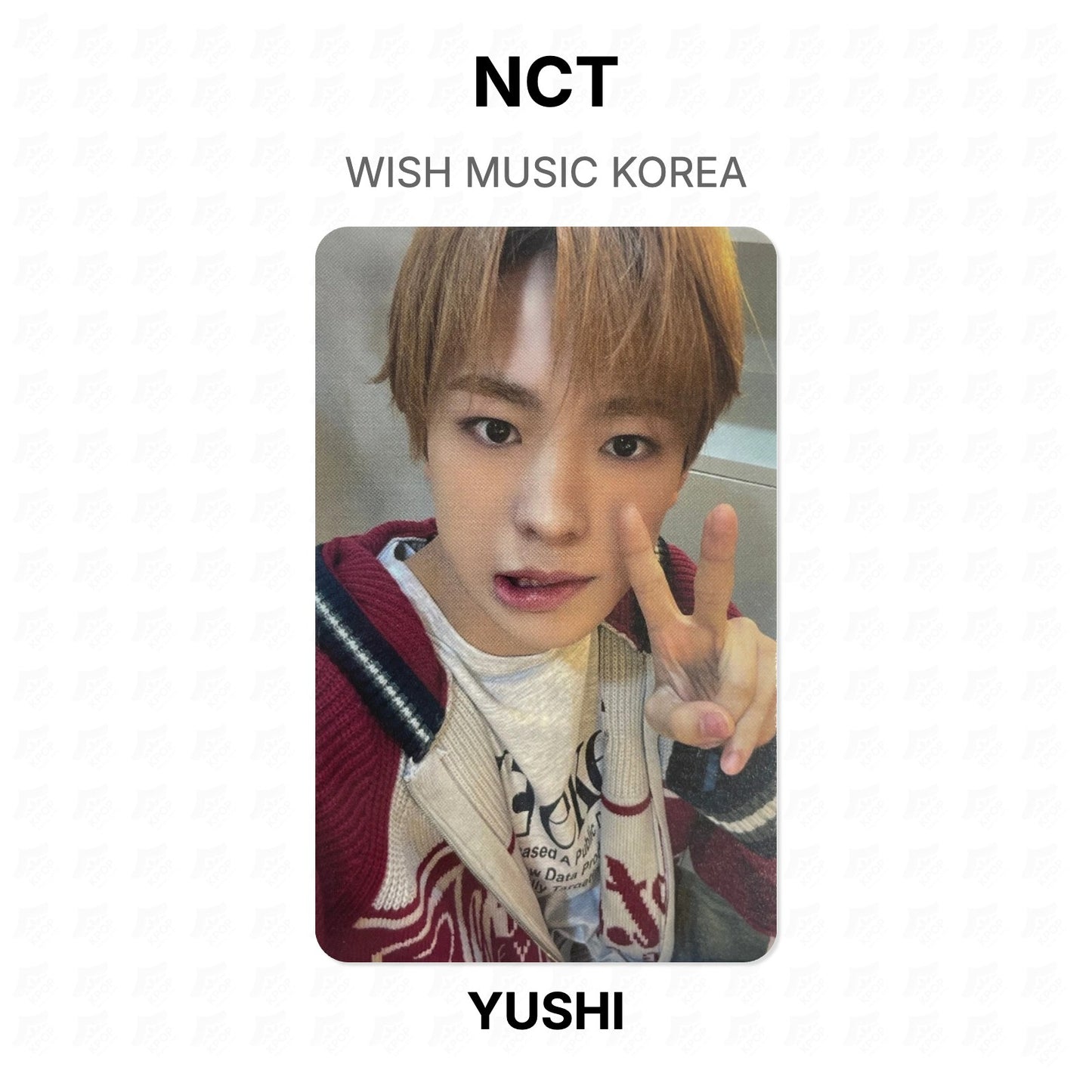 NCT WISH MUSIC KOREA Official Photocard