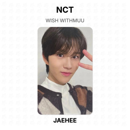 NCT WISH WITHMUU Official Photocard