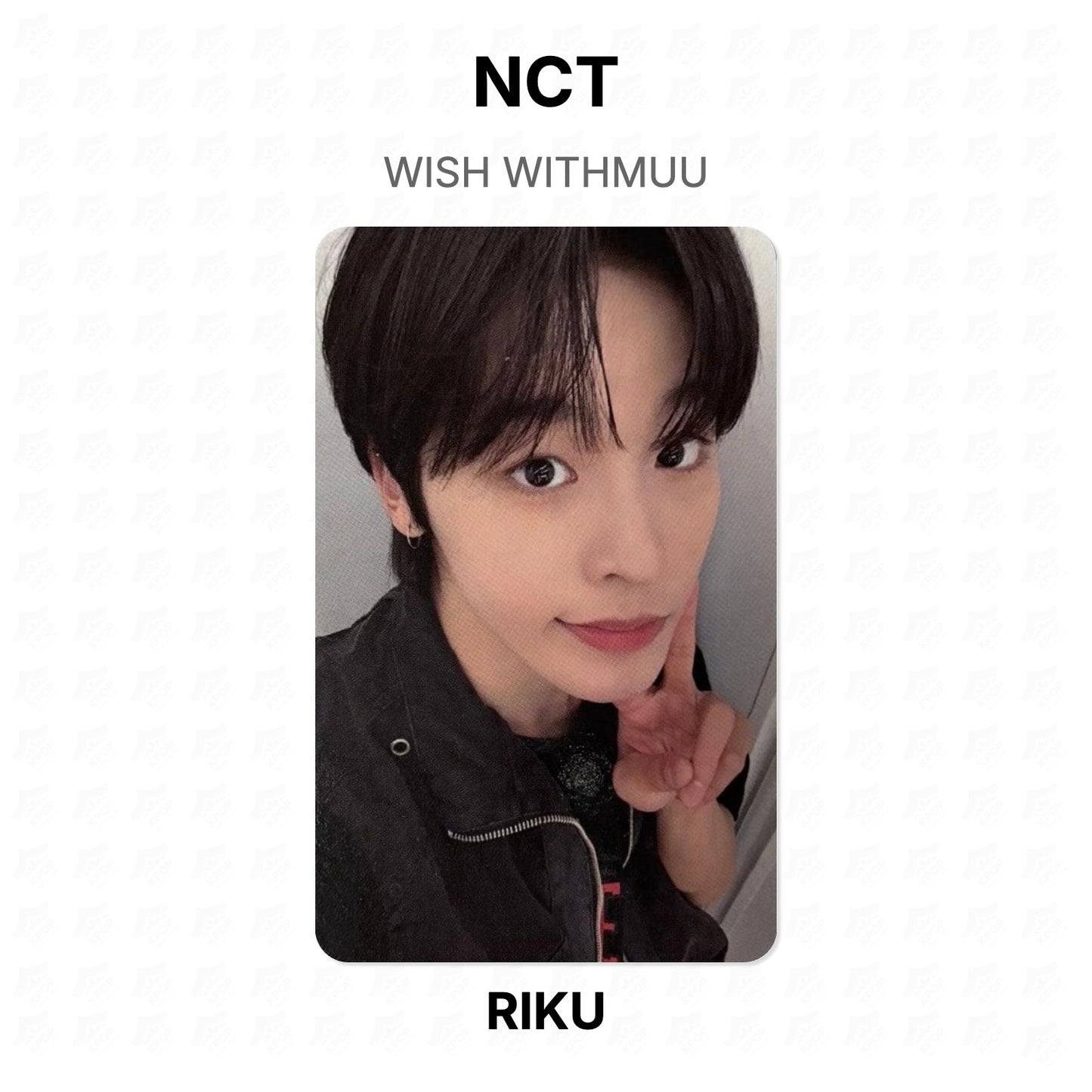 NCT WISH WITHMUU Official Photocard