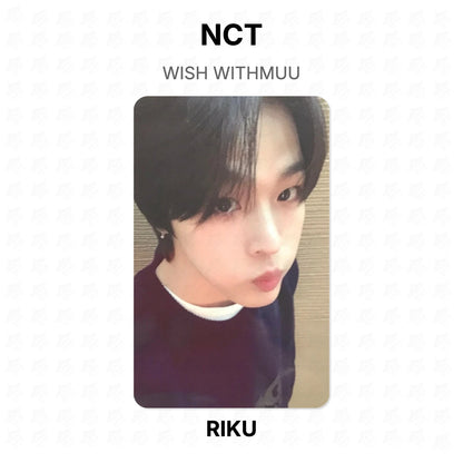 NCT WISH WITHMUU Official Photocard