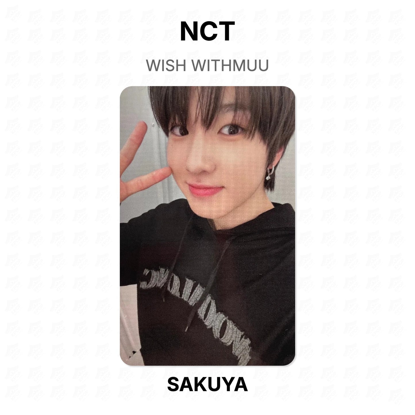 NCT WISH WITHMUU Official Photocard