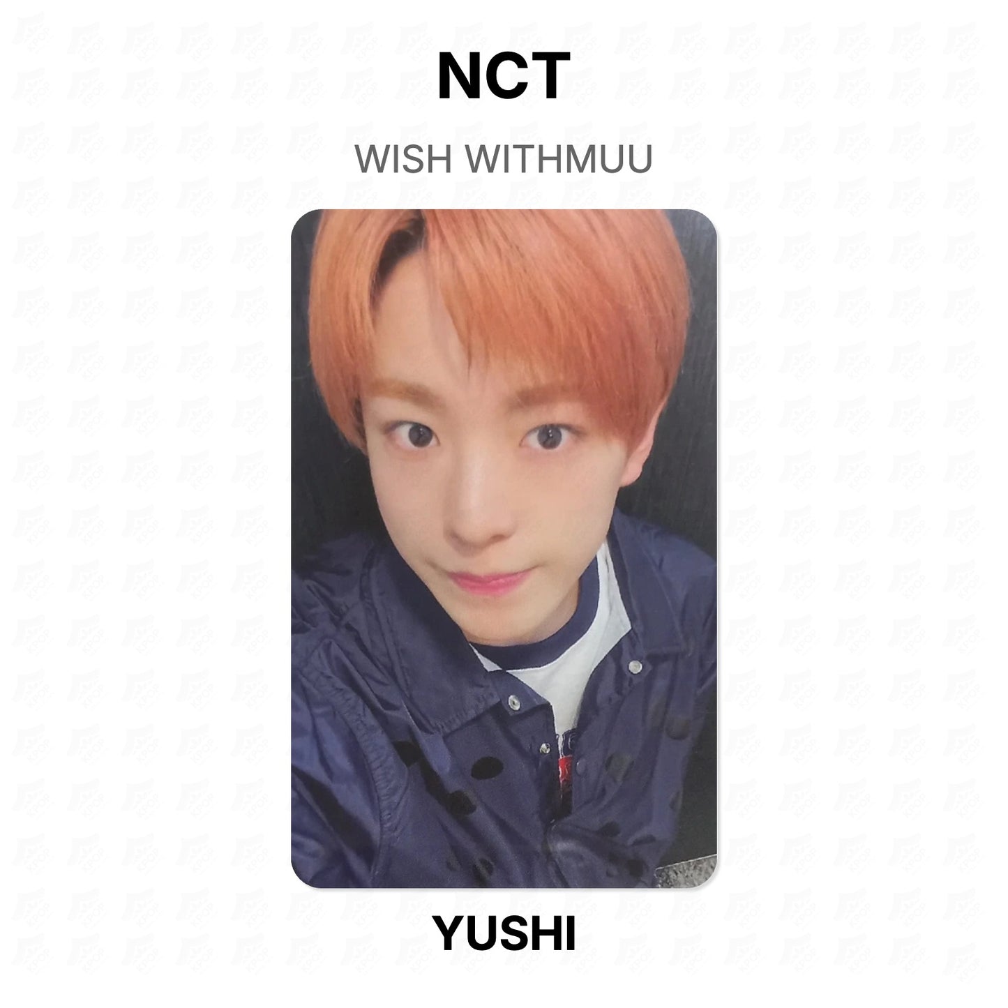 NCT WISH WITHMUU Official Photocard